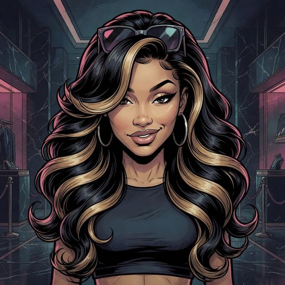 City Girl portrait