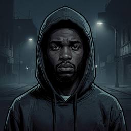 Ghost portrait